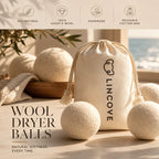 100% Organic Wool Dryer Balls