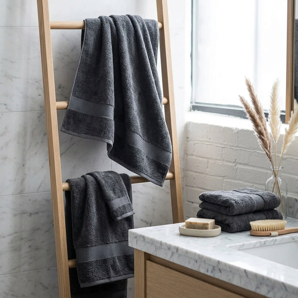 100% Turkish Cotton Face Towels - Set of 3
