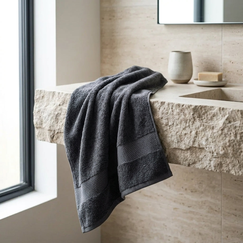 100% Turkish Cotton Hand Towels - Set of 2
