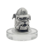 Georgia Bulldogs National Champions 2021 Spike Logo Royal Decanter with 3D Top