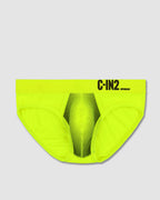 Super Bright Low Rise Brief Neon Yellow