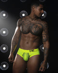 Super Bright Low Rise Brief Neon Yellow