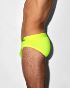 Super Bright Low Rise Brief Neon Yellow
