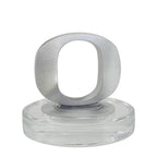University of Oregon Heritage Decanter with 3D Top and 2 Glasses with Chest Box