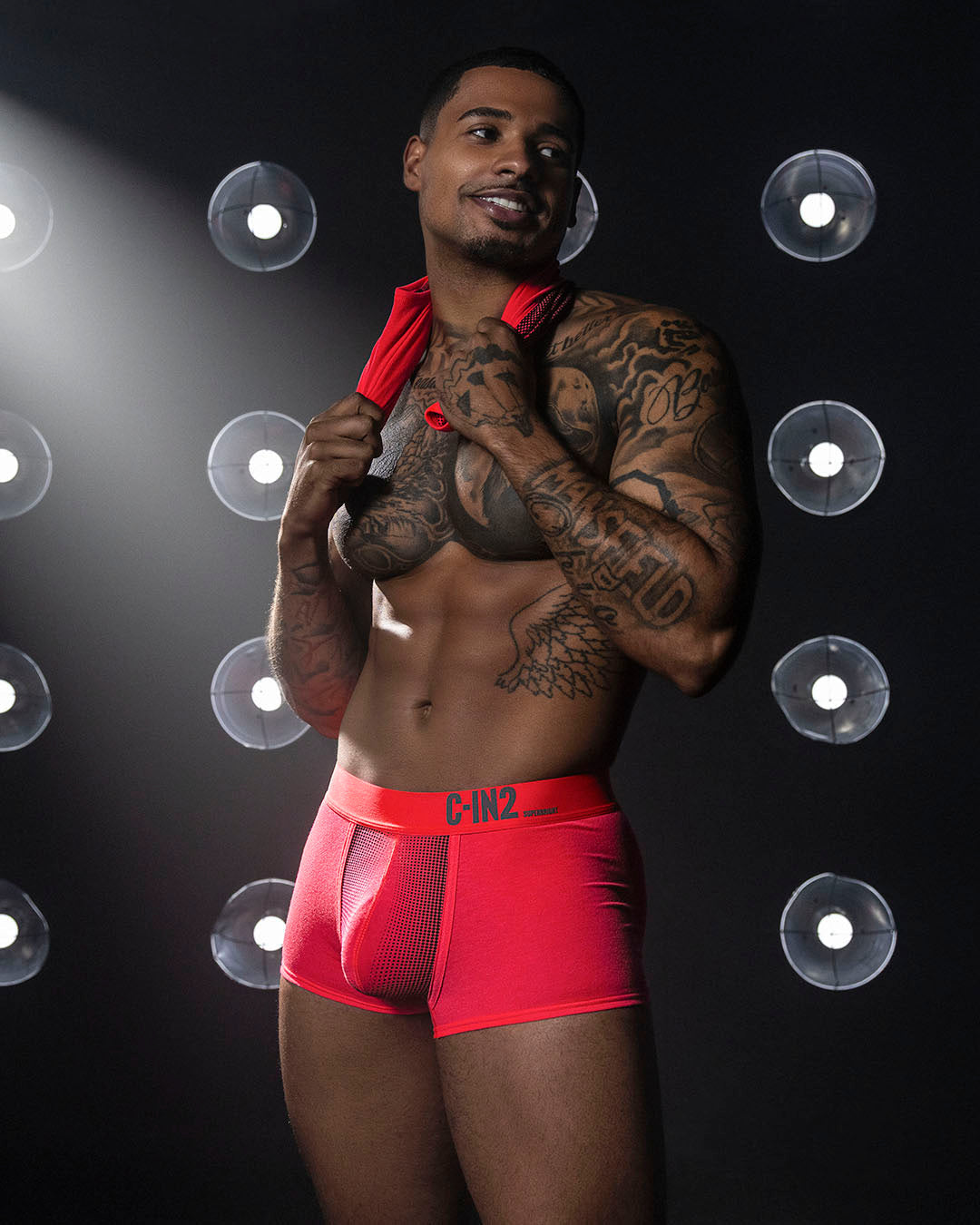 Super Bright Trunk Neon Red