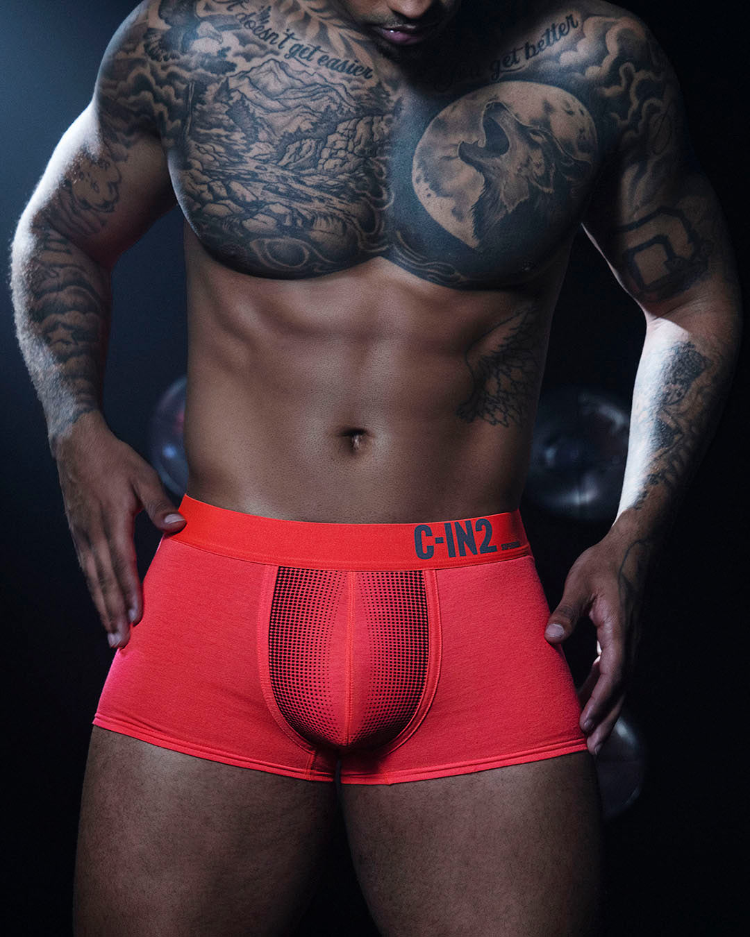 Super Bright Trunk Neon Red
