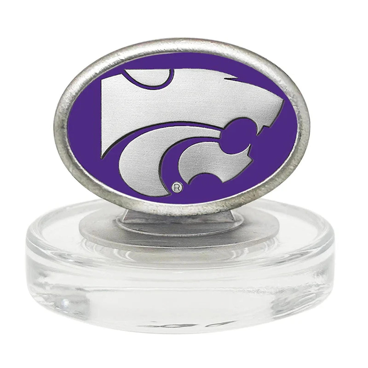 Kansas State University Heritage Decanter with 3D Top