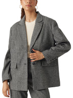 Vero Moda Lizzie Oversized Blazer Gray