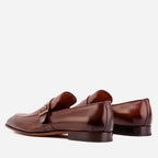 The Marquez Tan Baby Buffalo & Deer Leather Loafer Men Shoe