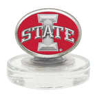 Iowa State Cyclones Heritage Decanter with 3D Top and 2 Glasses with Chest Box