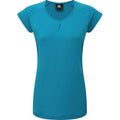Mountain Equipment Women's Equinox Tee - Digital Blue