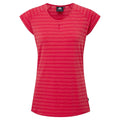 Mountain Equipment Women's Equinox Tee - 14 - Virtual Pink Stripe