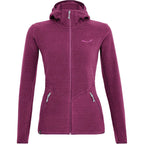 Salewa Womens Fanes AWP Hoody - Dark Purple Melange