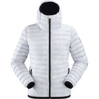 Eider Women's Venosc Hoodie Jacket - Medium - White/Camo Print