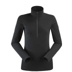 Eider Women's Way 1/2 Zip Top - Medium - Black