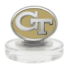 Georgia Tech Yellow Jackets GT Logo Heritage Decanter with 3D Top