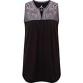 Sherpa Women's Shaanti Embroidered Top - Black XXL