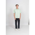 Roamers Men's Vaughn Short Sleeve Shirt - Seafoam