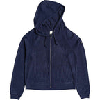 Roxy Women's Like A Dream Rib Hoodie - Mood Indigo