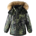 Reima Boys Niisi Reimatec Dark Green Winter Jacket - Size 2T