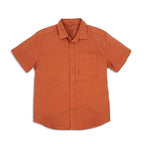 Topo Designs Men's Dirt Short Sleeve Shirt - Medium Brick