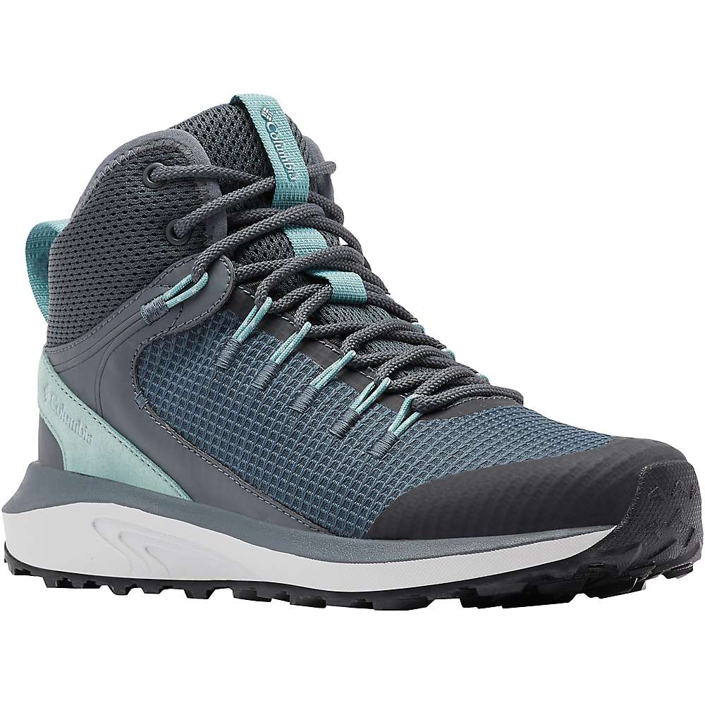 Columbia Womens Trailstorm Mid Waterproof Hiking Shoe Grey