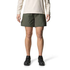 Houdini Womens Pace Wind Shorts - Baremark Green