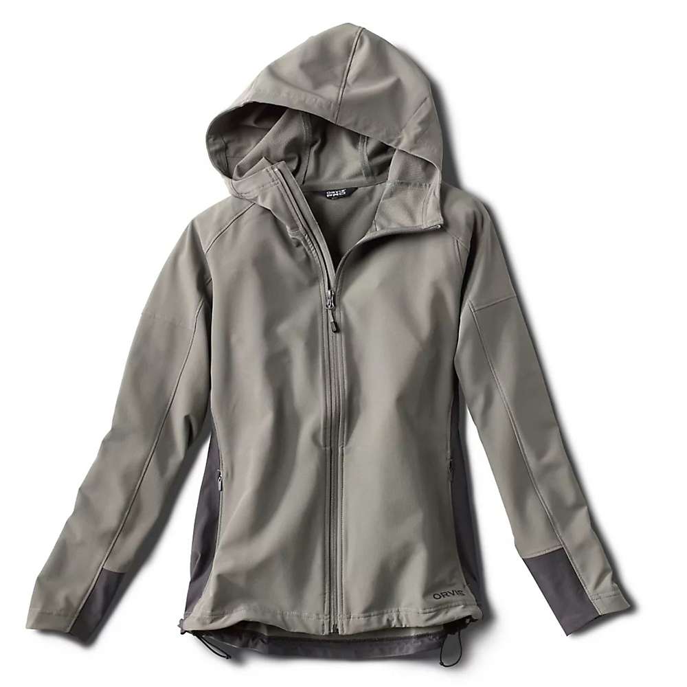 Women's PRO LT Softshell Hoodie Jacket - Granite