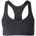 Lume Six Alta Womens Medium Support Sports Bra Black XS