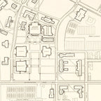 Vintage Campus Map of University of Minnesota 1930