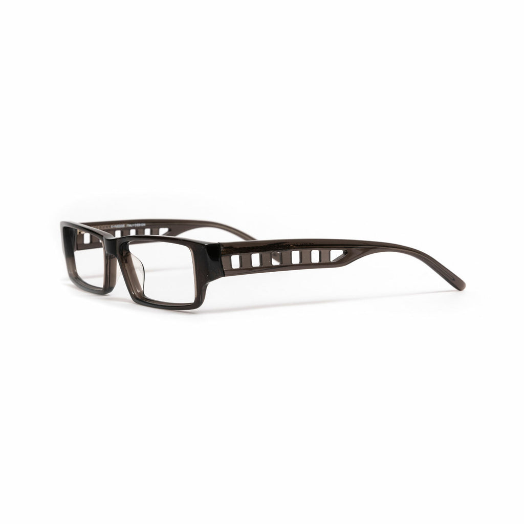 Men's // Rectangular Acetate Glasses // Brown