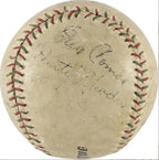1929 Babe Ruth & Lou Gehrig Multi Signed Baseball JSA 170320