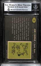 Jim Cadile Signed 1969 Topps Card #3 Chicago Bears BAS/Beckett 185991