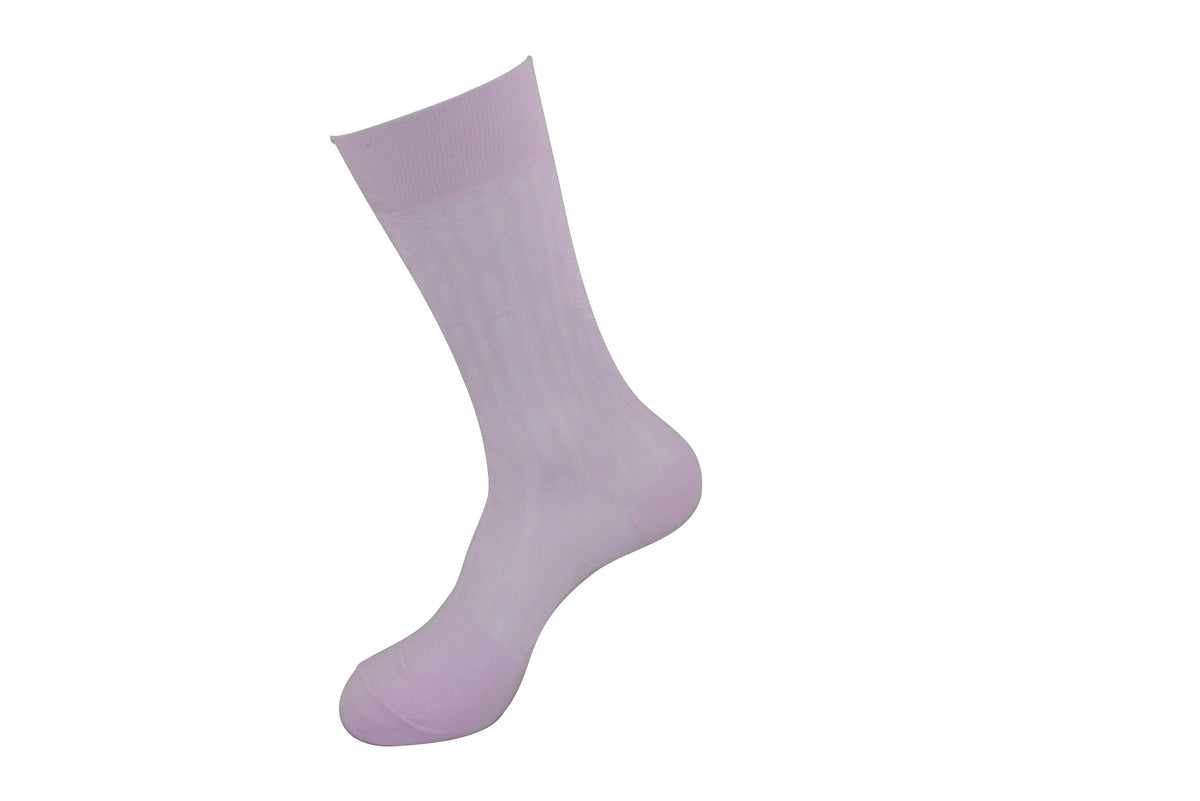 Men's Nylon Socks 108 Lilac