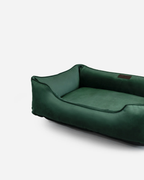 Chester & Lee | Classic Velvet Sleeper Dog Bed Green