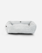 Chester & Lee | Furry Sleeper Dog Bed Gray