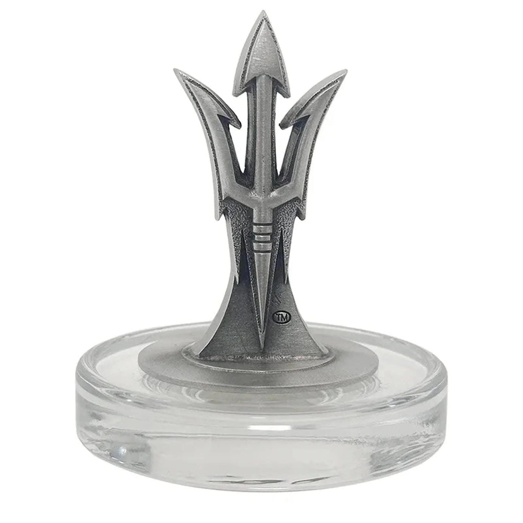 Arizona State Sun Devils Pitch Fork Logo Royal Decanter with 3D Top