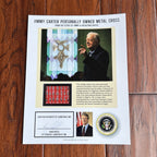 JIMMY CARTER * Personally Owned METAL CROSS From Carter Estate * President