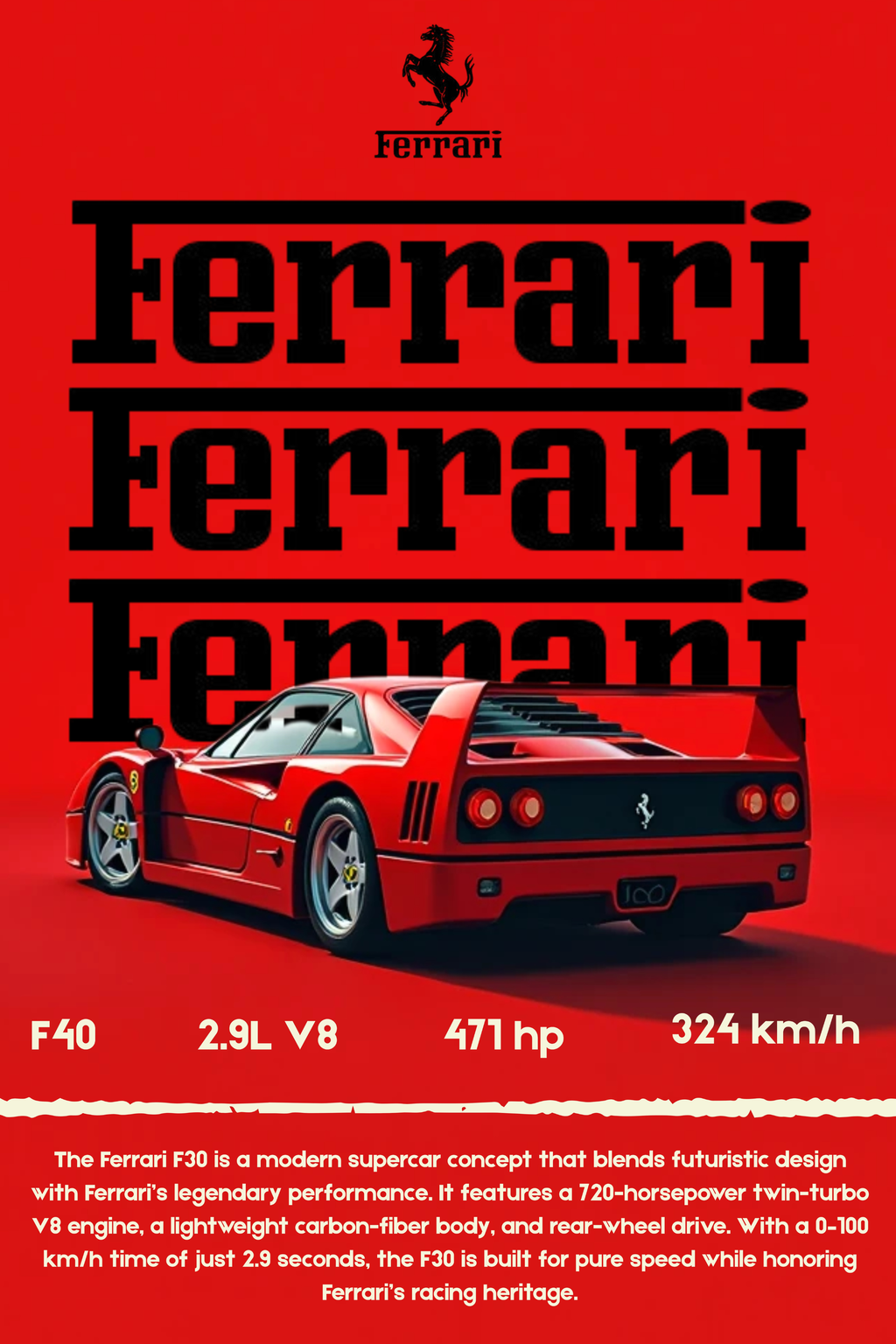 Ferrari F-30 - BIO