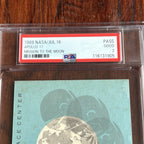 APOLLO 11 * PSA * NASA Blue VIP LAUNCH PASS 1969 Moon Landing Ticket Kennedy KSC