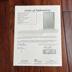 JOHN F. KENNEDY Senate Memorandum re: AUTOGRAPH PHOTOS Signed JACK * JSA
