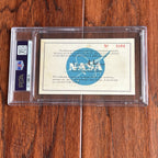 APOLLO 11 * PSA * NASA Blue VIP LAUNCH PASS 1969 Moon Landing Ticket Kennedy KSC