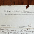 ABRAHAM LINCOLN Signed Early LEGAL CASE Signature Autograph * PSA President