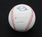 Melido Perez Signed/Auto Yankees 100th OML Baseball MAB Inscr 187092