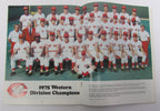 1975 NLCS Baseball Program Cinn. Reds Vs Pitt. Pirates @ Cincinnati129423