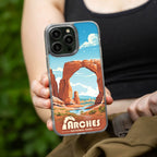 National Parks Arches HD Apple iPhone 16 Mag-Safe Phone Case