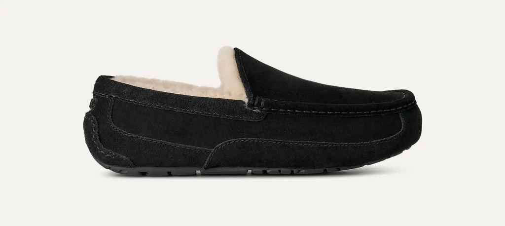 Men's Ascot Sheepskin Suede Slipper