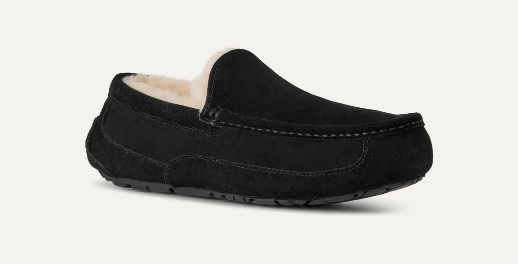 Men's Ascot Sheepskin Suede Slipper