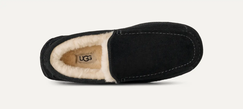 Men's Ascot Sheepskin Suede Slipper
