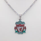 Liverpool Football Club Necklace – LFC Crest Pendant Jewelry Gift for Fans
